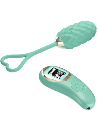 PRETTY LOVE - VIVIAN GREEN REMOTE CONTROL VIBRATING EGG