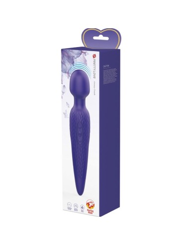 PRETTY LOVE - ANTONY YOUTH WAND VIBRATOR VIOLET HEAT EFFECT