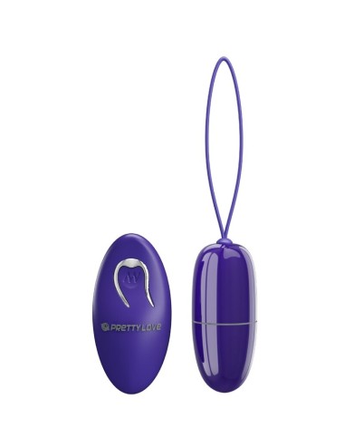 PRETTY LOVE - SELKIE YOUTH MINI VIBRATING EGG VIOLET REMOTE CONTROL