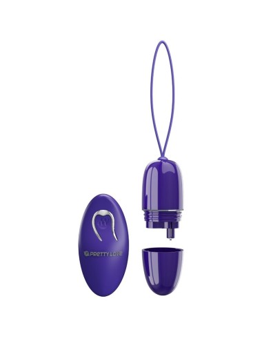 PRETTY LOVE - SELKIE YOUTH MINI VIBRATING EGG VIOLET REMOTE CONTROL