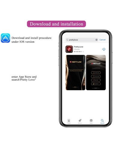PRETTY LOVE - NYMPH VIBRATING EGG APP CONTROLLED PURPLE
