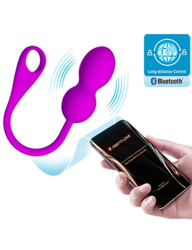 PRETTY LOVE - ELVIRA RECHARGEABLE VIBRATING BALLS PURPLE