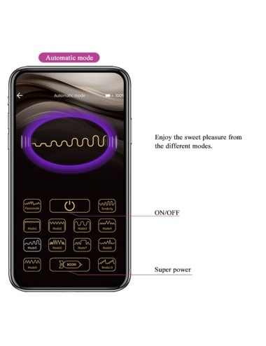 PRETTY LOVE - ELVIRA RECHARGEABLE VIBRATING BALLS PURPLE