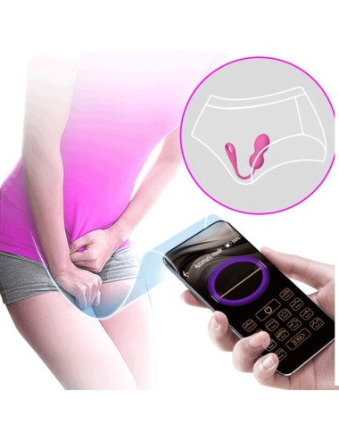 PRETTY LOVE - ELVIRA PINK RECHARGEABLE VIBRATING BALLS
