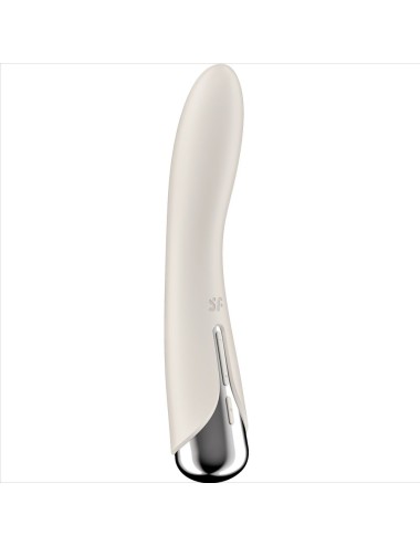 SATISFYER - SPINNING VIBE 1 G-SPOT BEIGE ROTATOR VIBRATOR