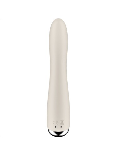 SATISFYER - SPINNING VIBE 1 G-SPOT BEIGE ROTATOR VIBRATOR