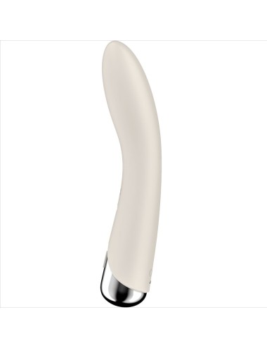 SATISFYER - SPINNING VIBE 1 G-SPOT BEIGE ROTATOR VIBRATOR
