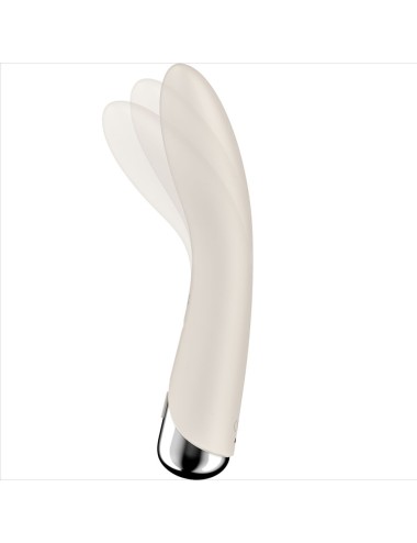 SATISFYER - SPINNING VIBE 1 G-SPOT BEIGE ROTATOR VIBRATOR