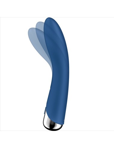 SATISFYER - SPINNING VIBE 1 G-SPOT BLUE ROTATOR VIBRATOR