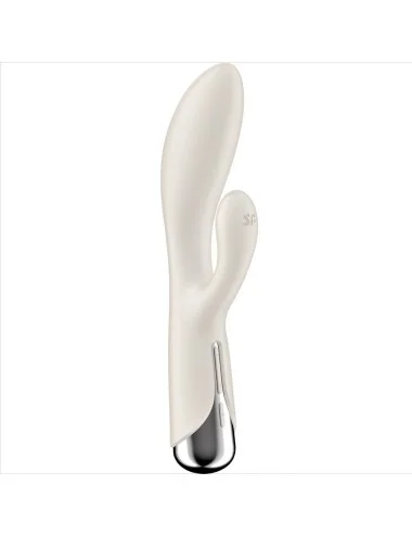 SATISFYER - SPINNING RABBIT 1 CLITORIS AND G-SPOT STIMULATION BEIGE