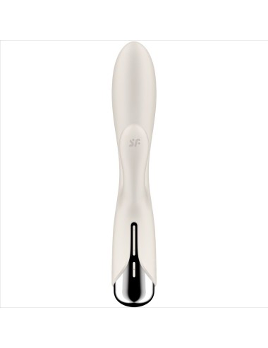 SATISFYER - SPINNING RABBIT 1 CLITORIS AND G-SPOT STIMULATION BEIGE