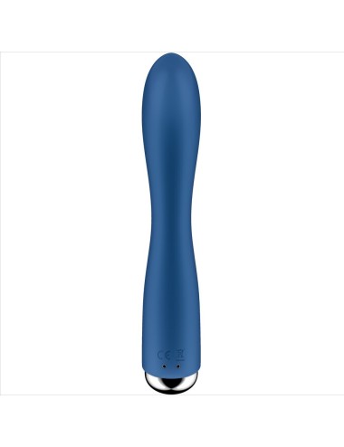 SATISFYER - SPINNING RABBIT 1 CLITORIS AND G-SPOT STIMULATION BLUE