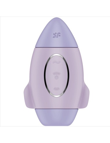 SATISFYER - MISSION CONTROL LILAC SMALL DOUBLE IMPULSE VIBRATOR
