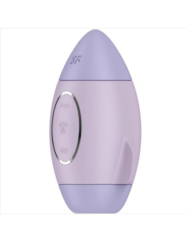 SATISFYER - MISSION CONTROL LILAC SMALL DOUBLE IMPULSE VIBRATOR