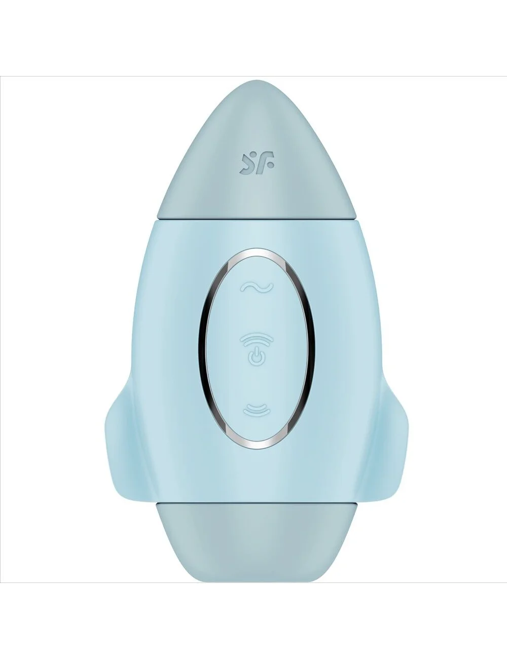SATISFYER - MISSION CONTROL BLUE SMALL DOUBLE IMPULSE VIBRATOR SATISFYER - MISSION CONTROL BLUE SMALL DOUBLE IMPULSE VIBRATOR