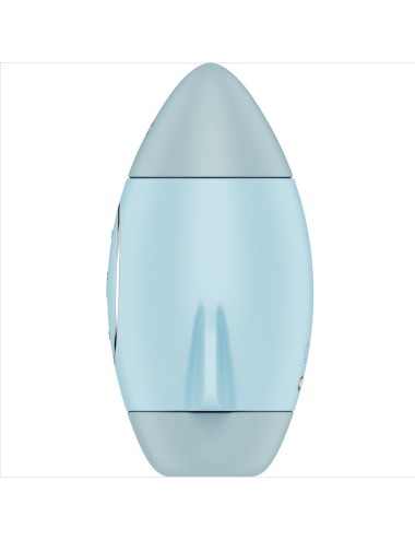 SATISFYER - MISSION CONTROL BLUE SMALL DOUBLE IMPULSE VIBRATOR
