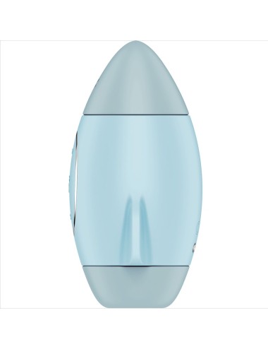 SATISFYER - MISSION CONTROL BLUE SMALL DOUBLE IMPULSE VIBRATOR