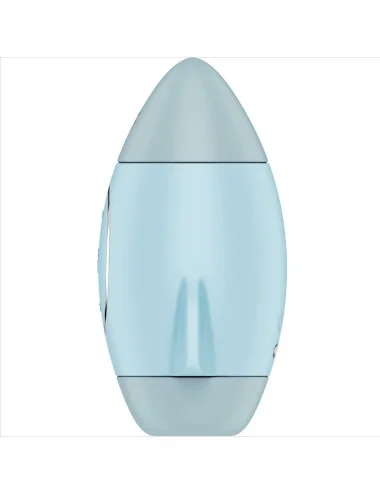 SATISFYER - MISSION CONTROL BLUE SMALL DOUBLE IMPULSE VIBRATOR