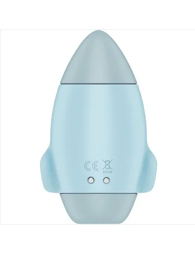 SATISFYER - MISSION CONTROL BLUE SMALL DOUBLE IMPULSE VIBRATOR