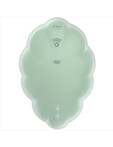 SATISFYER - CLOUND DANCER GREEN AIR PULSE VIBRATOR