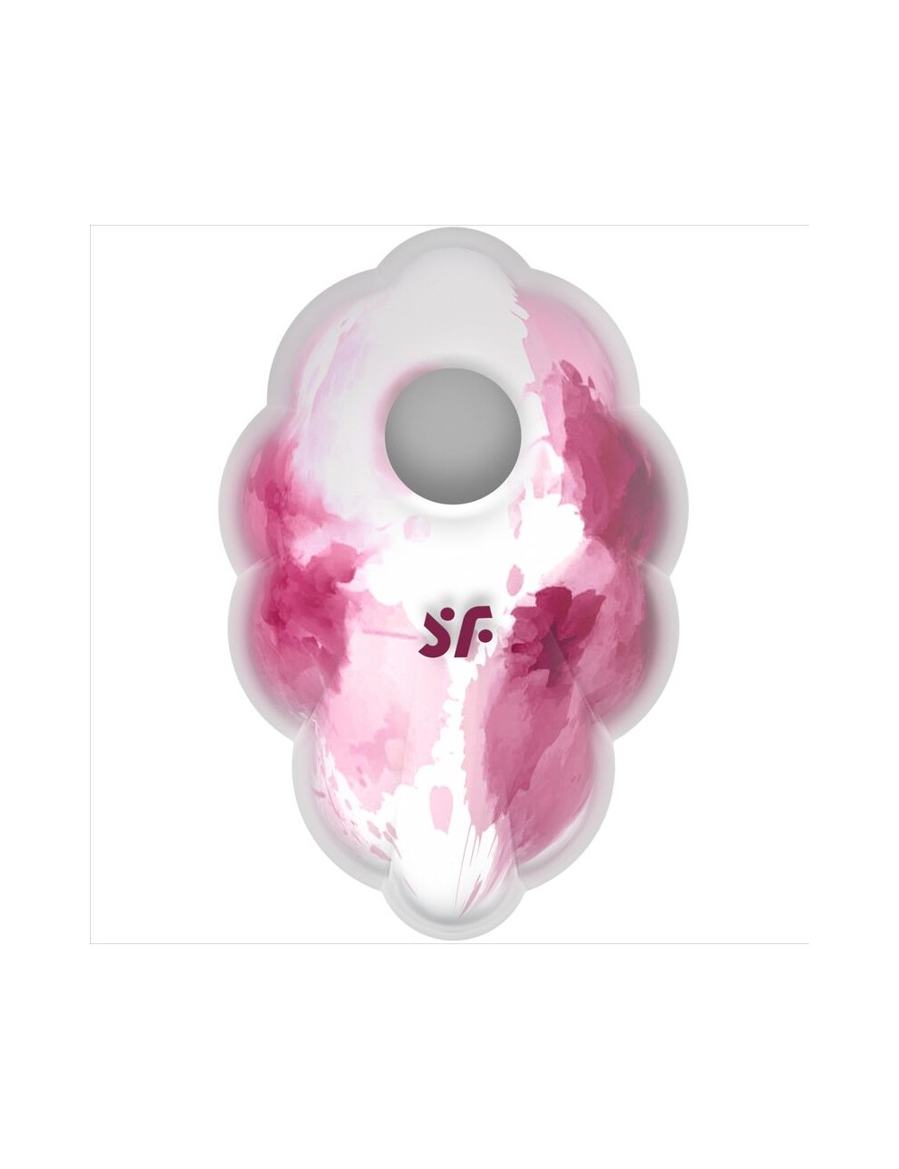 SATISFYER - CLOUND DANCER RED VIBRATOR AIR PULSE