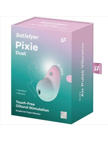 SATISFYER - PIXIE DUST BLUE AIR PLUSE STIMULATOR