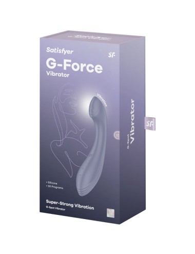 SATISFYER - G-FORCE VIBRATOR G-SPOT STIMULATOR VIOLET