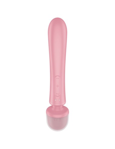 SATISFYER - TRIPLE LOVER RABBIT VIBRATOR MASSAGER PINK
