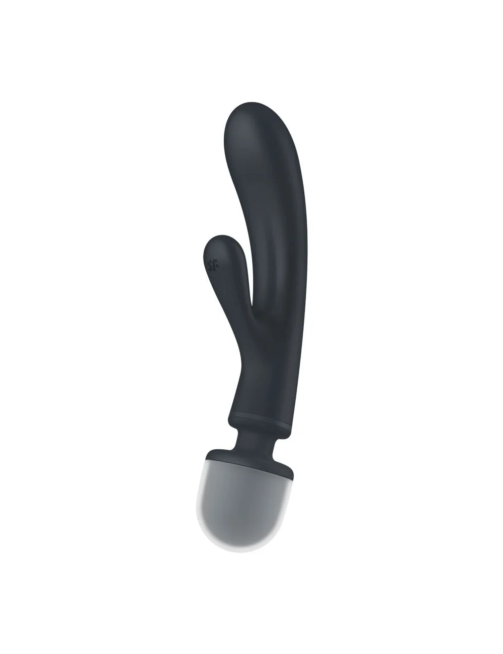 SATISFYER - TRIPLE LOVER RABBIT VIBRATOR MASSAGER GREY SATISFYER - TRIPLE LOVER RABBIT VIBRATOR MASSAGER GREY