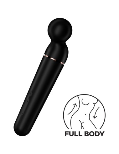 SATISFYER - PLANET WAND-ER VIBRATOR MASSAGER BLACK