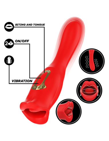 MIA - SIENA TRIPLE PLEASURE VIBRATING + BITING