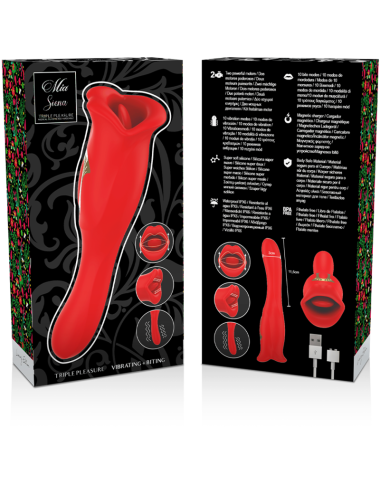 MIA - SIENA TRIPLE PLEASURE VIBRATING + BITING