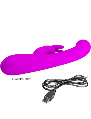 PRETTY LOVE - LAMAR RABBIT VIBRATOR & VIOLET G-SPOT
