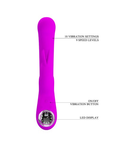 PRETTY LOVE - LAMAR RABBIT VIBRATOR & VIOLET G-SPOT