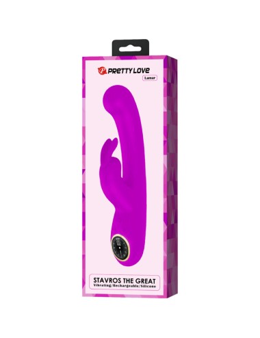 PRETTY LOVE - LAMAR RABBIT VIBRATOR & VIOLET G-SPOT