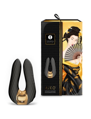 SHUNGA - AIKO INTIMATE MASSAGER BLACK