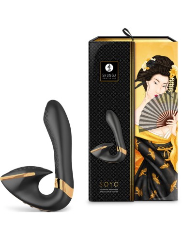 SHUNGA - SOYO INTIMATE MASSAGER BLACK