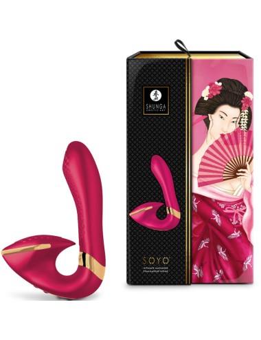 SHUNGA - SOYO INTIMATE MASSAGER FUCHSIA