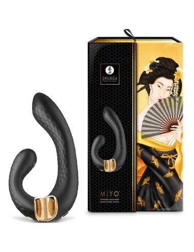 SHUNGA - MIYO INTIMATE MASSAGER BLACK