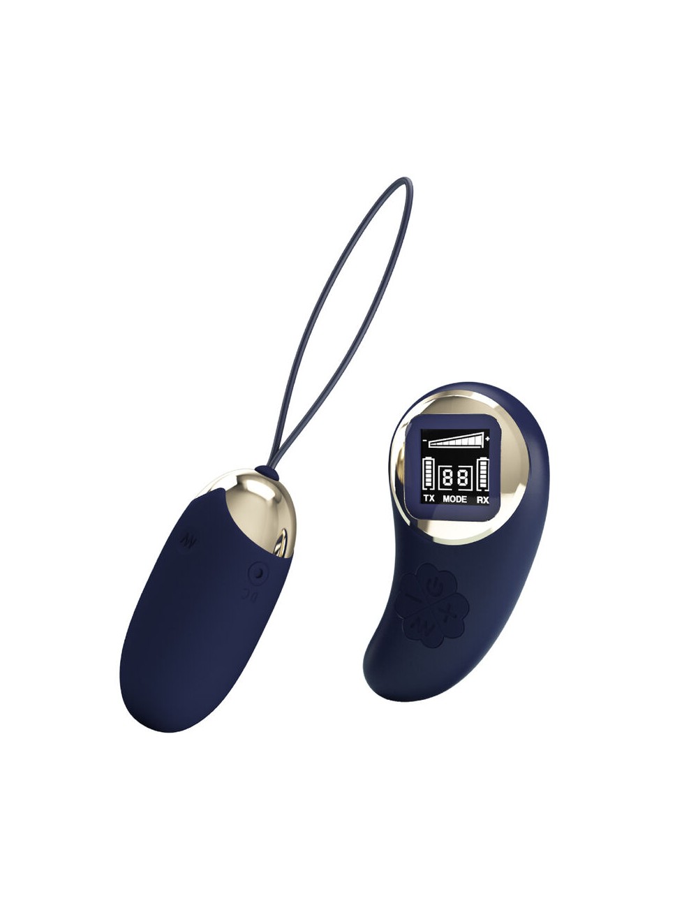 PRETTY LOVE - MINA VIBRATING EGG REMOTE CONTROL BLUE PRETTY LOVE - MINA VIBRATING EGG REMOTE CONTROL BLUE