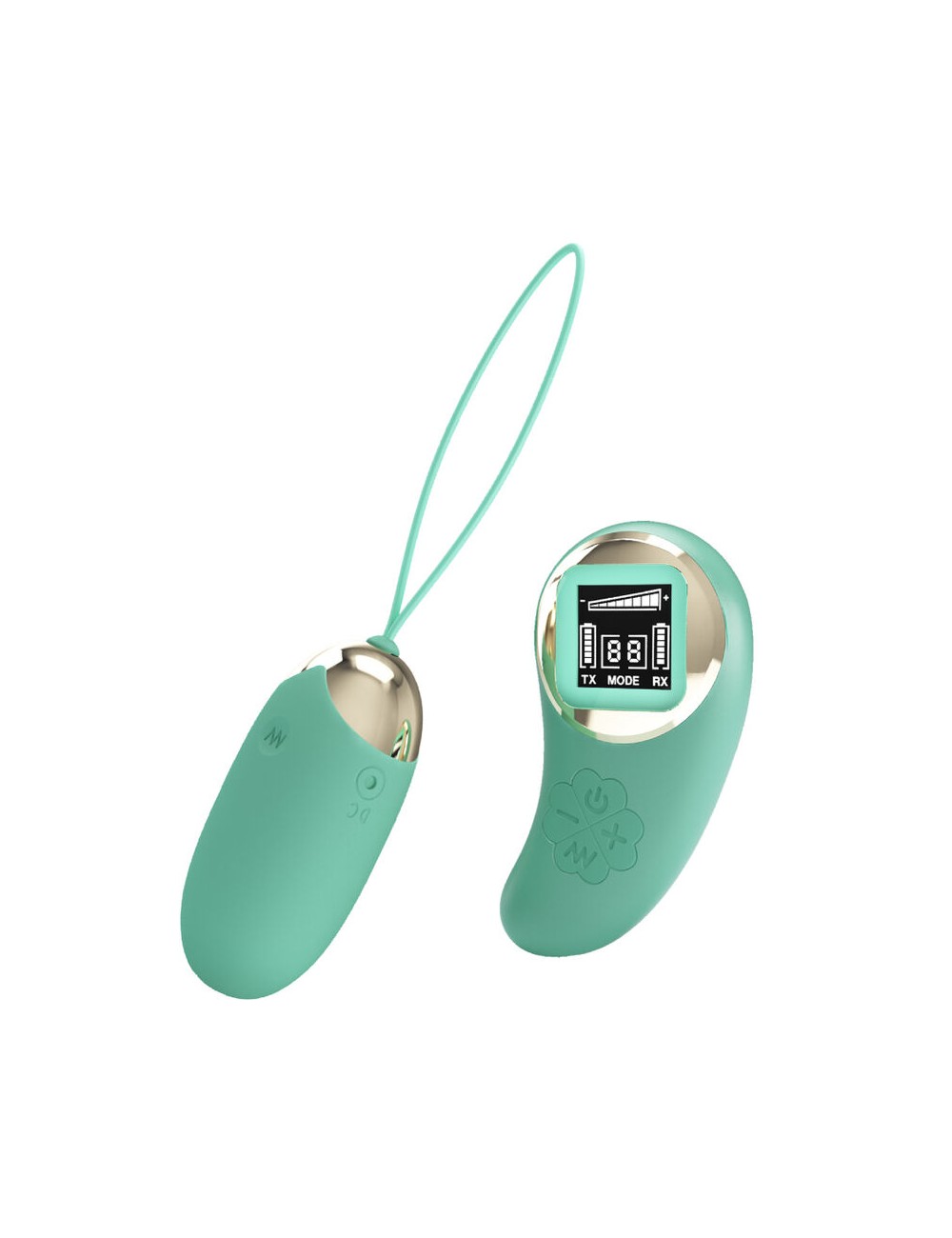 PRETTY LOVE - GREEN REMOTE CONTROL VIBRATING EGG MINE