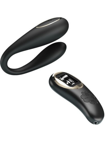 PRETTY LOVE - NATHAN DOUBLE PLEASURE VIBRATOR REMOTE CONTROL