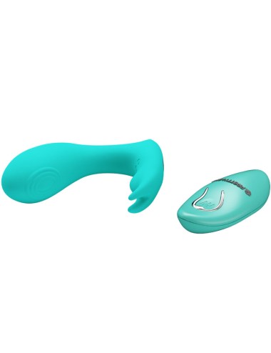 PRETTY LOVE - IDABELLE VIBRATION & PULSATION REMOTE CONTROL BLUE