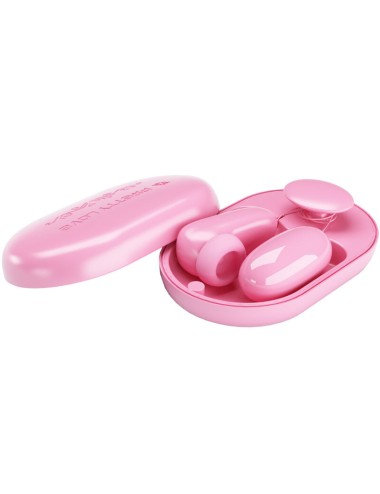 PRETTY LOVE - MAGIC BOX VIBRATING BULLET & PINK STIMULATOR