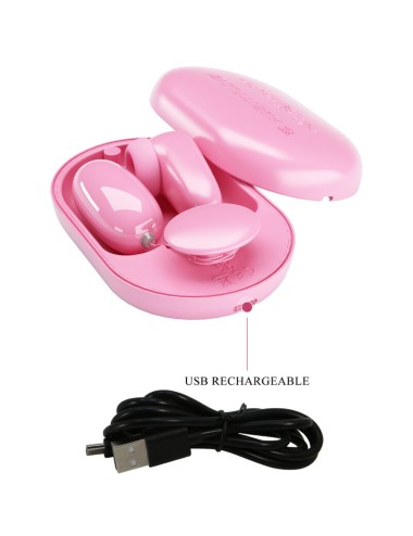 PRETTY LOVE - MAGIC BOX VIBRATING BULLET & PINK STIMULATOR