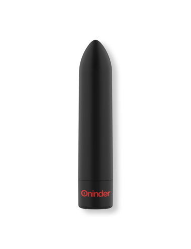ONINDER - BERLIN BULLET VIBRATOR BLACK 9 MODES 8.5 X 2 CM - FREE APP