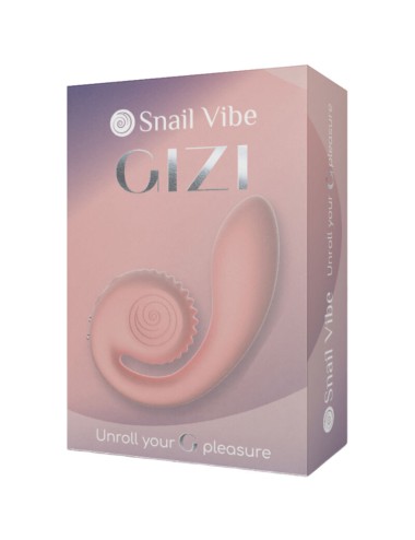 SNAIL VIBE - GIZI DUAL STIMULATOR PINK