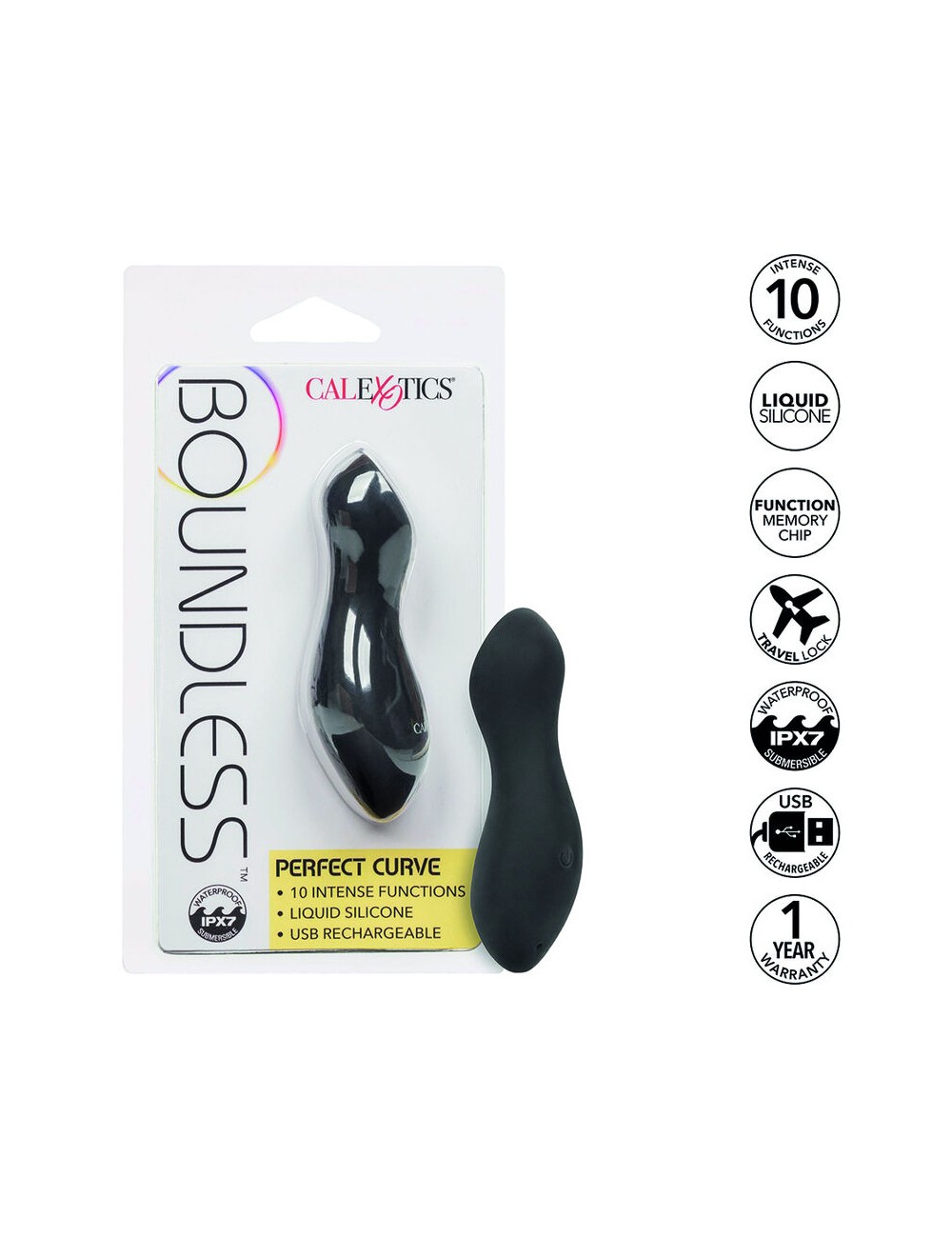 CALIFORNIA EXOTICS - BOUNDLESS MASSAGER PERFECT CURVE