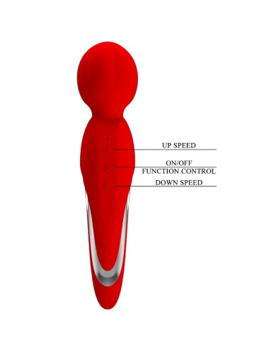 PRETTY LOVE - WALTER VIBRATOR WAND RED