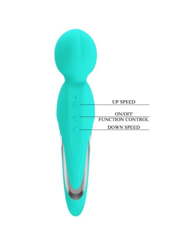 PRETTY LOVE - WALTER VIBRATOR WAND AQUA GREEN